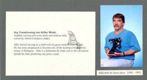 Alfie Collinson Boy Transforming to Killer whale