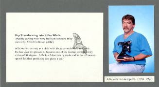 Alfie Collinson Boy Transforming to Killer whale