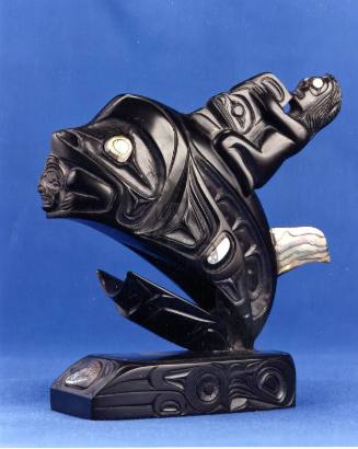 Argillite sculpture