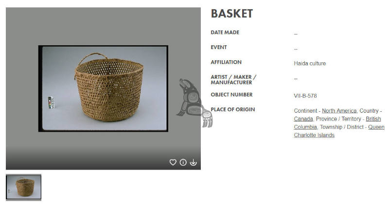 Seaweed Gathering Basket