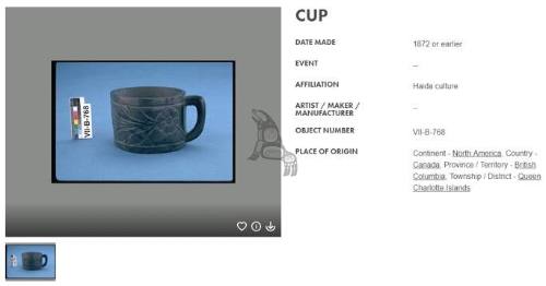 Argillite Cup