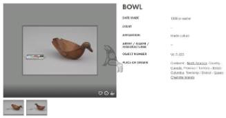 Carved Horn Bowl