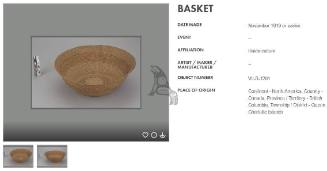 Spruce Root Basket/Bowl