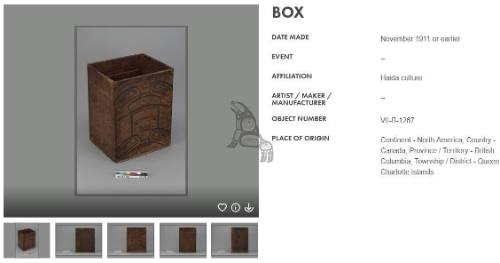 Bentwood Storage Box