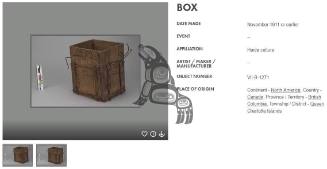 Bentwood Storage Box