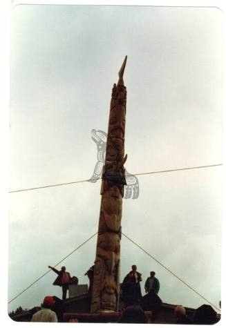 Bill Reid Dogfish Pole Raising