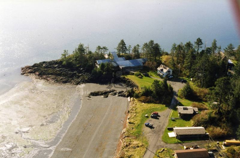 Aerial View of Second Beach