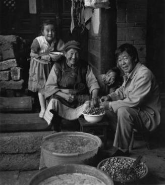 Making Bean Curd, 1995, Lijiang