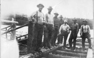 Mayer Lake - Logging Crew