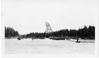Fishing fleet Haida Gwaii 1926