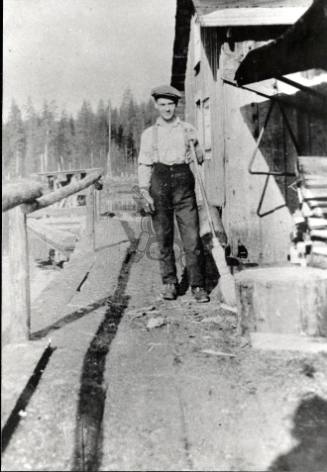 Bull-cook of Masset Inlet Camp