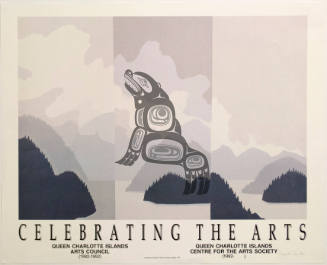 'Celebrating the Arts' Poster signed by Benita Sanders