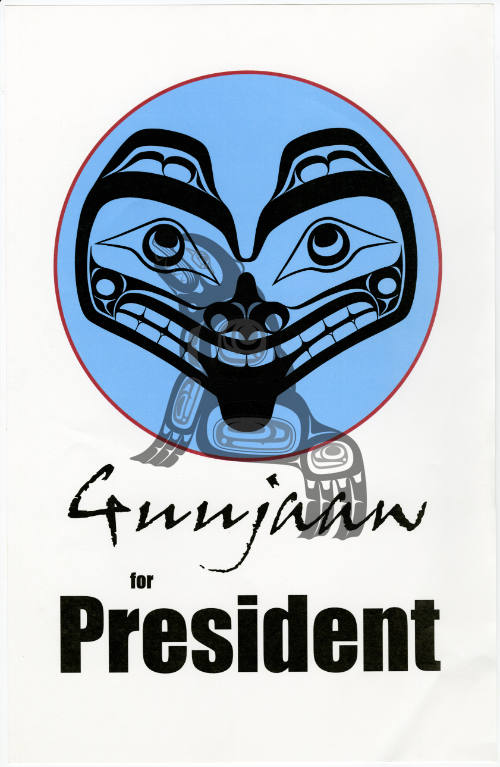 Guujaaw for President Poster