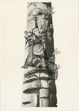 Totem Pole at Chaatl by Val Malesku