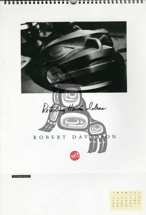 Retooling Haida Ideas calendar 1996