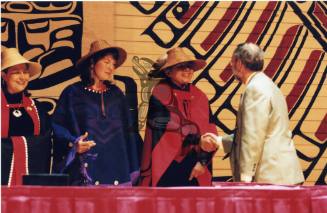 Repatriation prints, Celebration at Canadian Museum of Civilization, August 2000