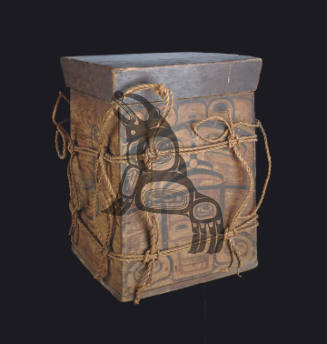 Bentwood Box with Cedar Rope