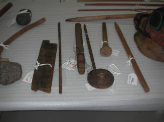Base and Stick for Weaving