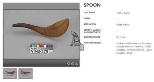 Goat Horn Spoon