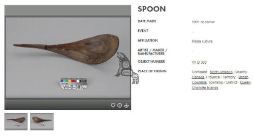 Mountain Goat Horn Spoon