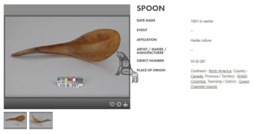 Mountain Goat Horn Spoon