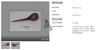 Mountain Goat Horn Spoon