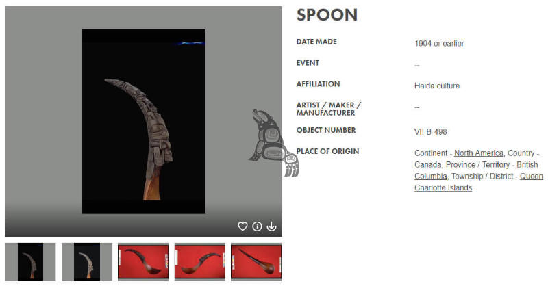 Mountain Goat Horn Spoon