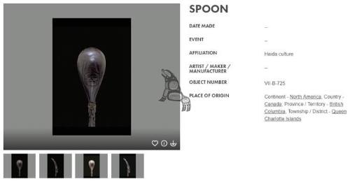 Mountain Goat Horn Spoon