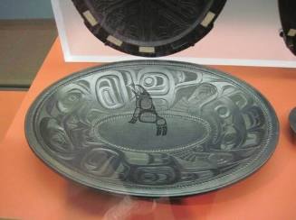 Oval Argillite Plate