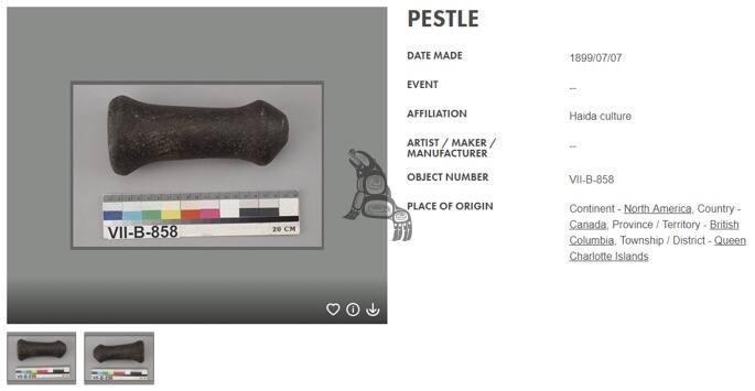 Stone Pestle