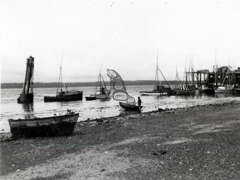 Trollers in Masset Inlet