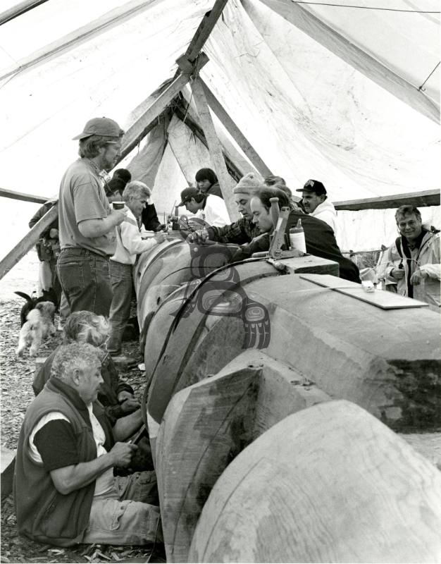 Chief 7idansuu's (Jim Hart's) Potlatch / Pole Raising