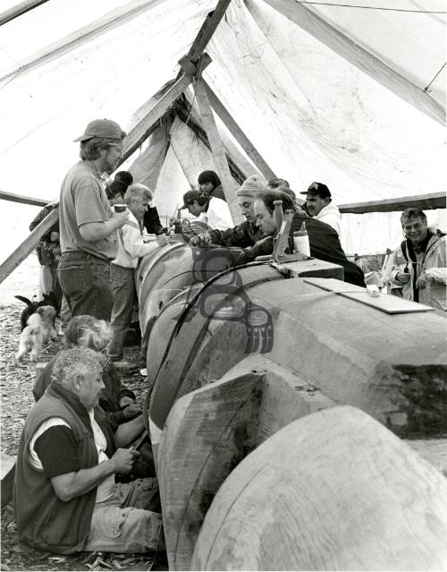 Chief 7idansuu's (Jim Hart's) Potlatch / Pole Raising