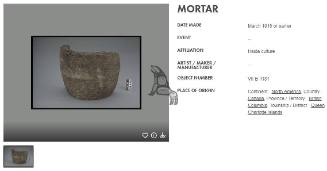 Mortar (broken)