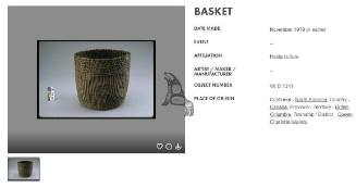 Spruce Root Basket