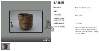 Spruce Root Basket