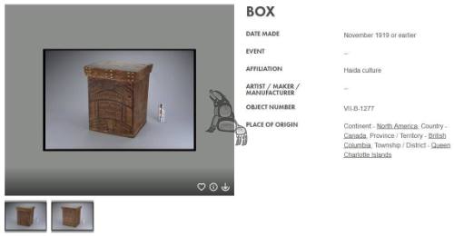 Bentwood Box