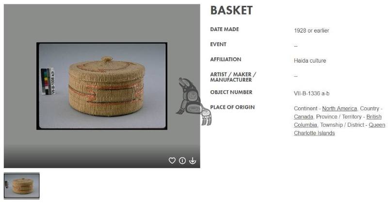 Spruce Root  Basket