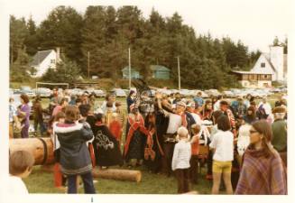 Old Massett Pole Raising