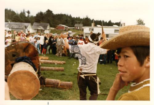 Old Massett Pole Raising