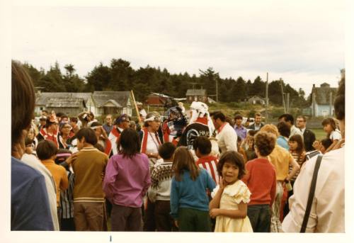 Old Massett Pole Raising