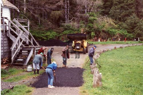 Paving Museum Parking Lot