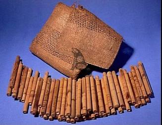 Gambling Sticks and Bag