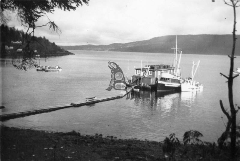 Skidegate Landing-Camp Scow