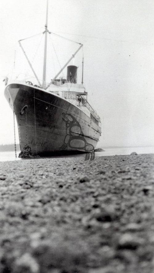 Harrison Point-Ship Aground