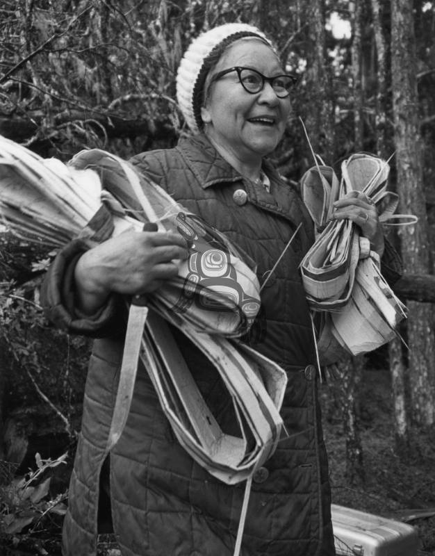 Gathering Cedar Bark