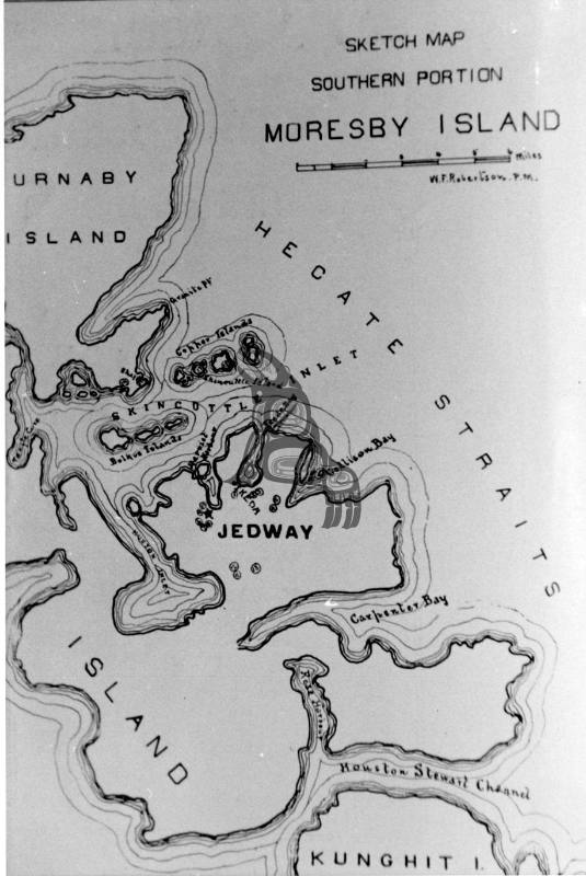 Sketch Map-South Moresby