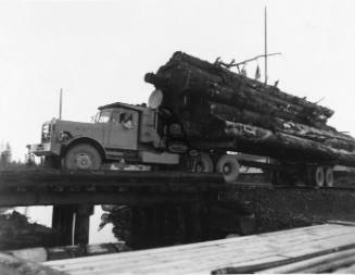 Juskatla-Loaded Logging Truck