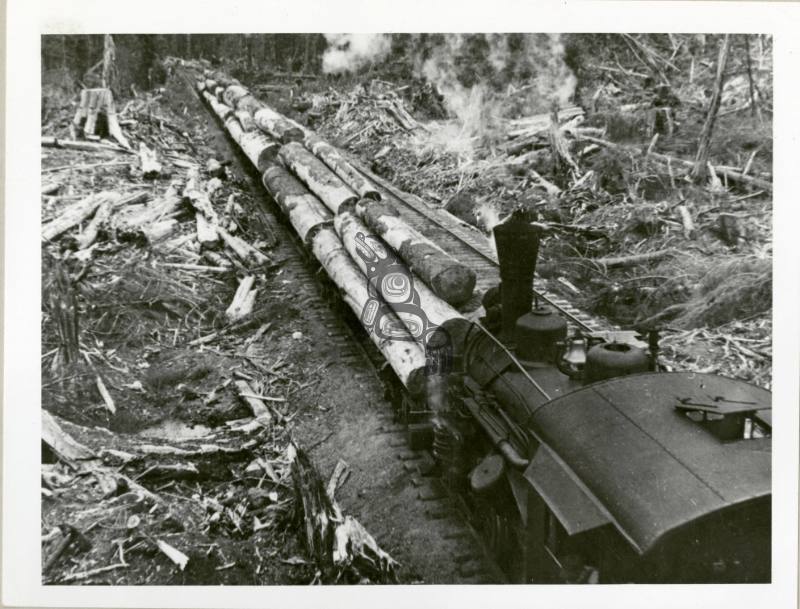 Queen Charlotte Islands Logging