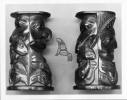 Argillite Candlesticks